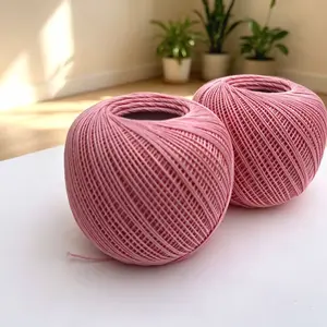 6# Lace Yarn for DIY Crafts, Handmade Summer Cool Tank Tops, Open Cardigans, Dresses, Hats, Perfect for Creative Projects, Hand Stitched