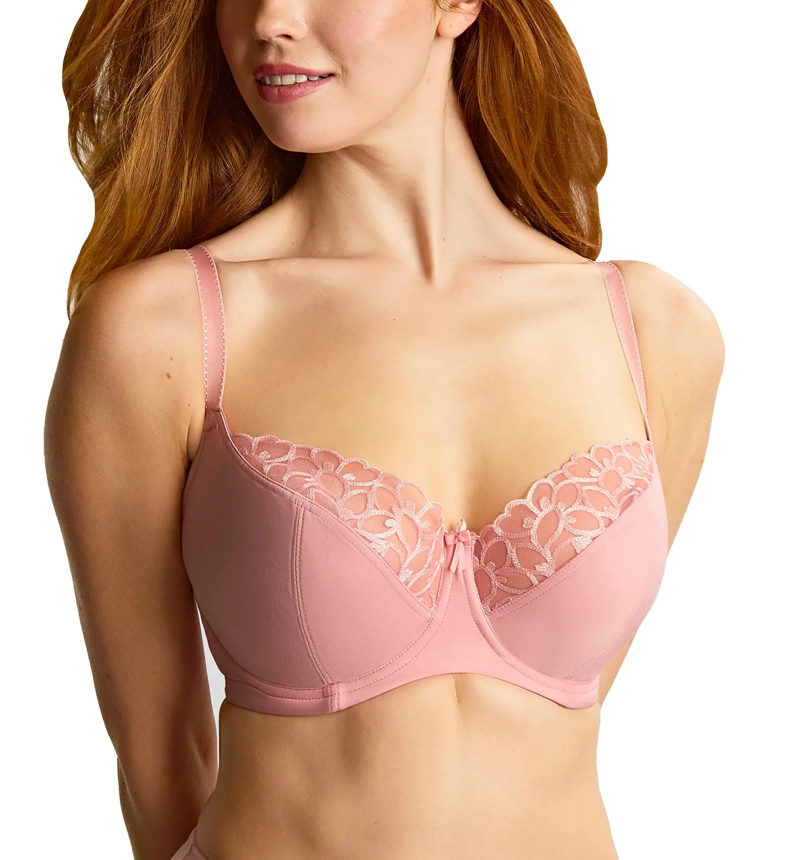 Panache Cora Balcony Underwire Bra (11411) - Soft Pink