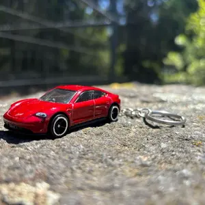 Porsche Taycan Turbo S Keychain