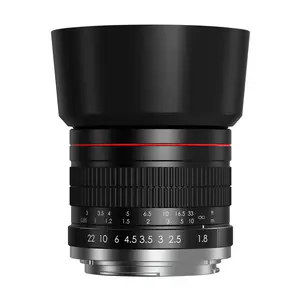 85mm f1.8 Portrait Lens - Medium Telephoto Manual Focus Full Frame Lens for Canon Nikon Sony Dslr & Mirrorless Cameras