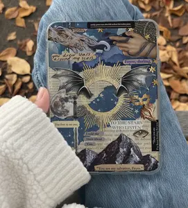 Acotar Kindle Insert for Clear Case – Aesthetic Book Lover Decor | Cozy Reading Accessory