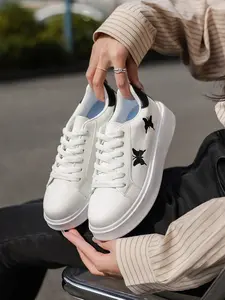 Four seasons of small white shoes with students fashion shoes casual sports shoes