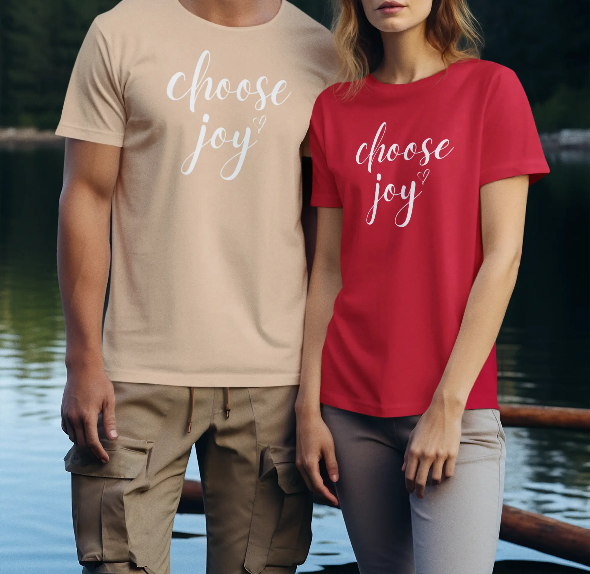 Choose Joy Motivational T-Shirt | Inspirational Tee, Positive Message Shirt, Encouragement Gift
