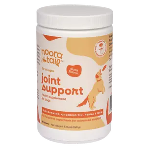 [Exp August 2026]NooraTail Hip & Joint Supplement for Dogs - Glucosamine, Chondroitin, MSM, 60 Soft Chews, Maximum Strength Support for Healthy Cartilage