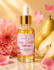 Silky Elixir Body Oil, Golden Avocado & Jojoba Blend for Deep Moisture and a Radiant Glow, Fast-Absorbing Daily Body Care