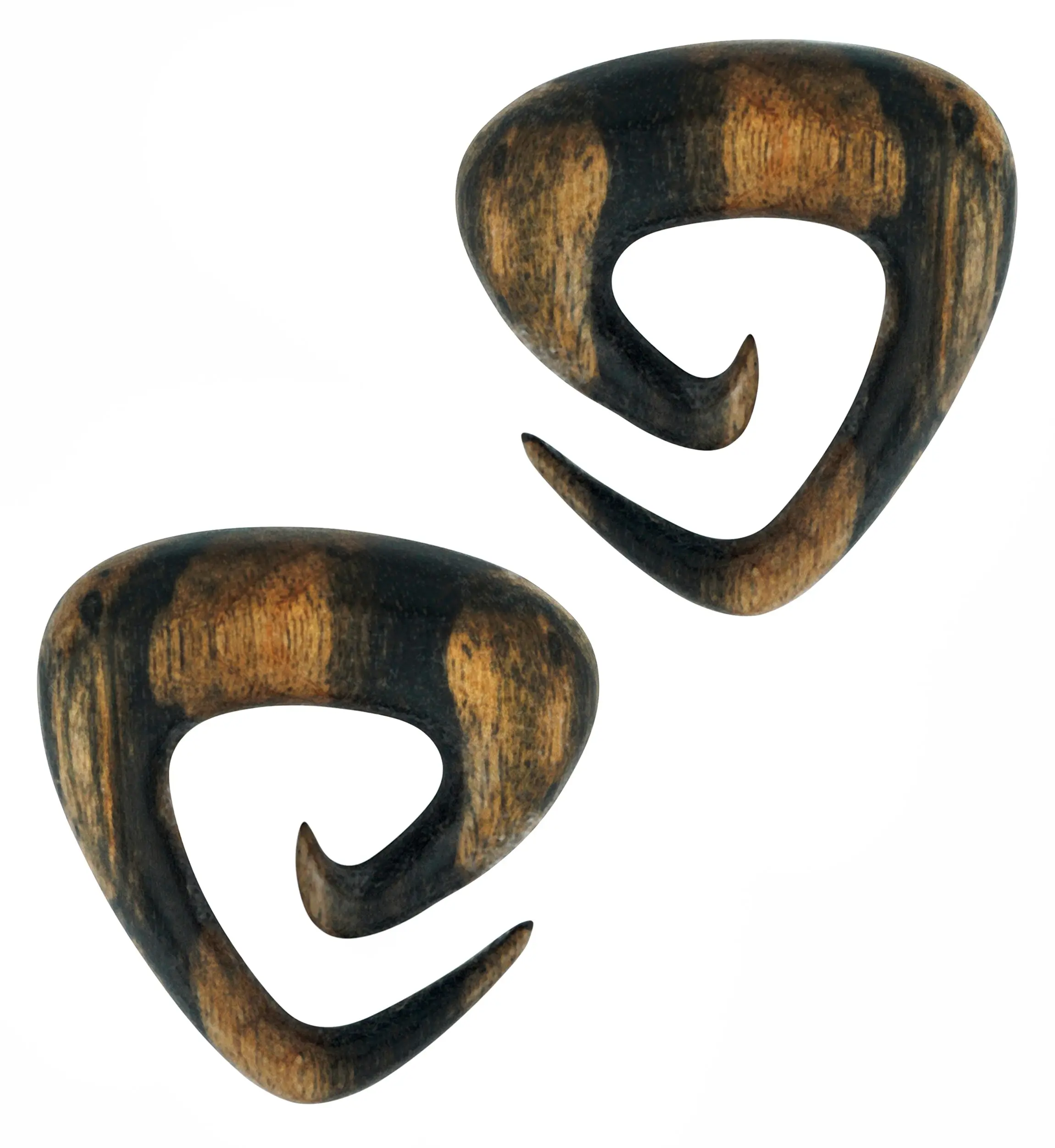 Tri Point Areng Wooden Spiral Hangers Tri Point Areng Wooden Spiral Hangers