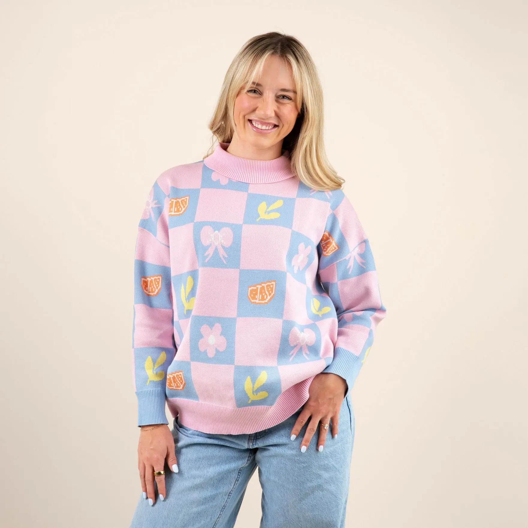 Shelly Oversized Cotton Human Sweater