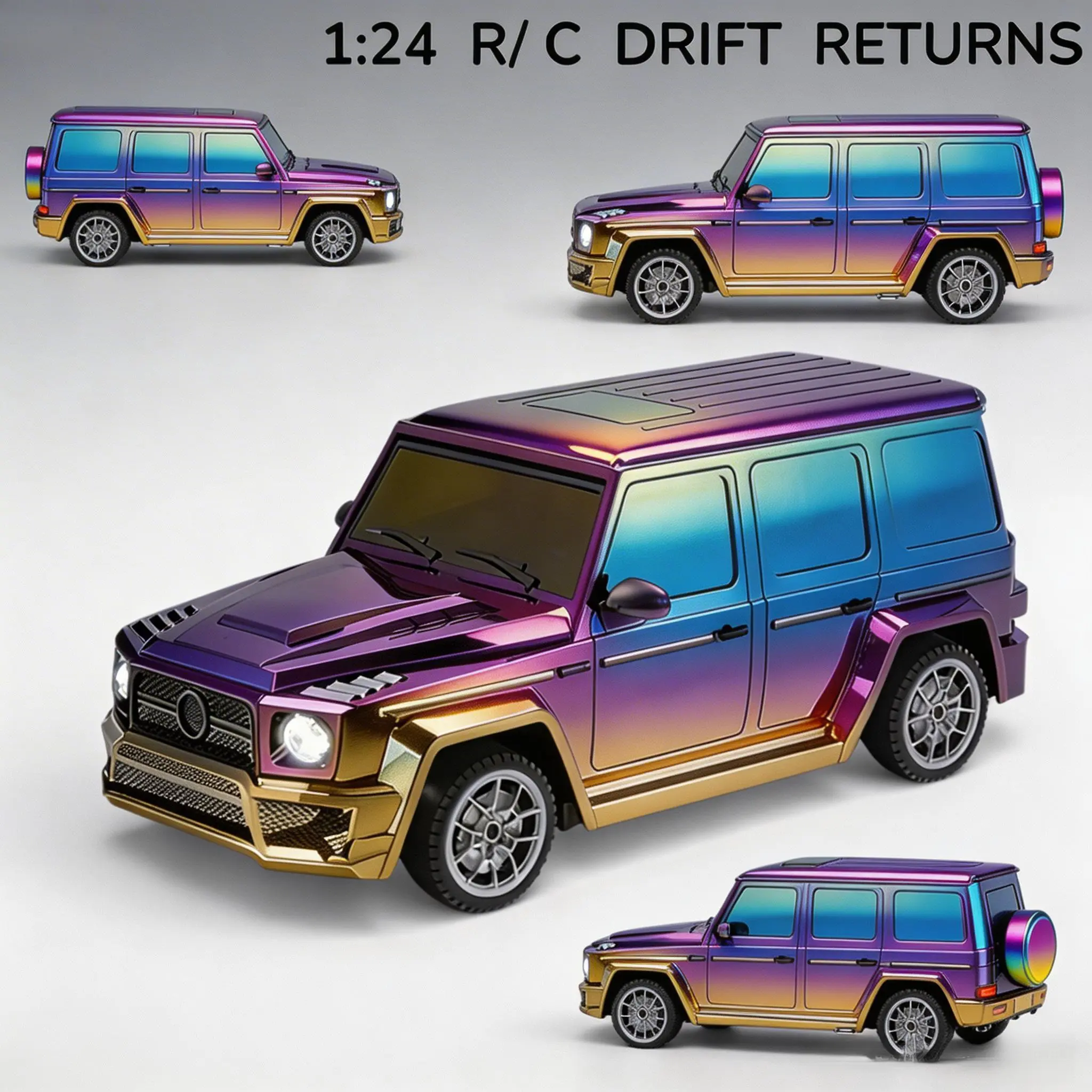 1:24 Scale High Speed 4WD Professional Remote Control Drift Car - RC Cars for Kids, Indoor Drifting, Party Gifts, Remote Control Car