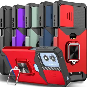 For Motorola Moto G Play 2024 Case Phone Cover Shockproof +Tempered Glass Screen