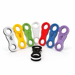 SpinClick Finger Fidget - Loud Click Wheel Spinning Finger Orbit Spinner for Stress Relief and Focus