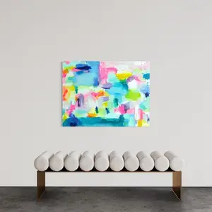 The Dolly, 30"x40" Original Abstract Grand Millennial Painting