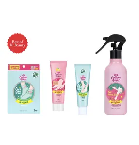 On: The Body Cotton Heel-to-Toe Repair Ritual Set (Foot Scrub + Peeling Spray + Cream + Mask)