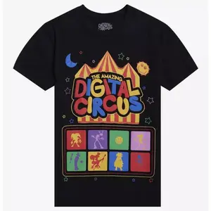 The Amazing Digital Circus Puff Print T-Shirt