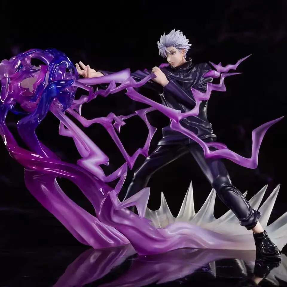 19cm 7.8 inch Anime Special Effects Gojo Satoru Action Figures Pvc Statue Desktop Ornamen Collection Statue Model Decoration Roo