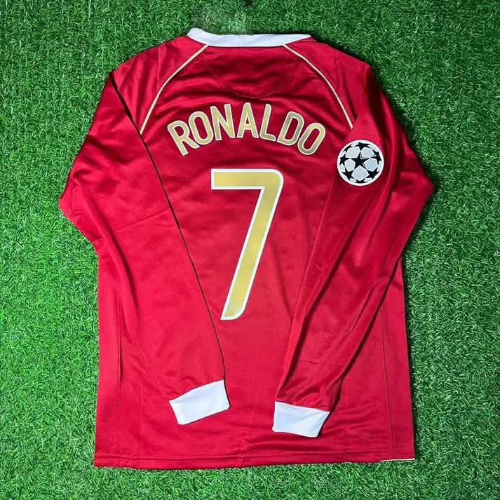 2006-07 SIUUUU RED AND GOLD LONG SLEEVE JERSEY