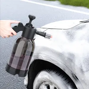67.63oz Car Cleaning Foam Spray Bottle - Handheld, Multi-Purpose Pressure Pump for Automotive Detailing and Gardening, High-Pressure Handheld Car Wash Hose 2L Car & Home Dual-Use Wash Spray Head Garden Hose Spray Car Foam Sprayer