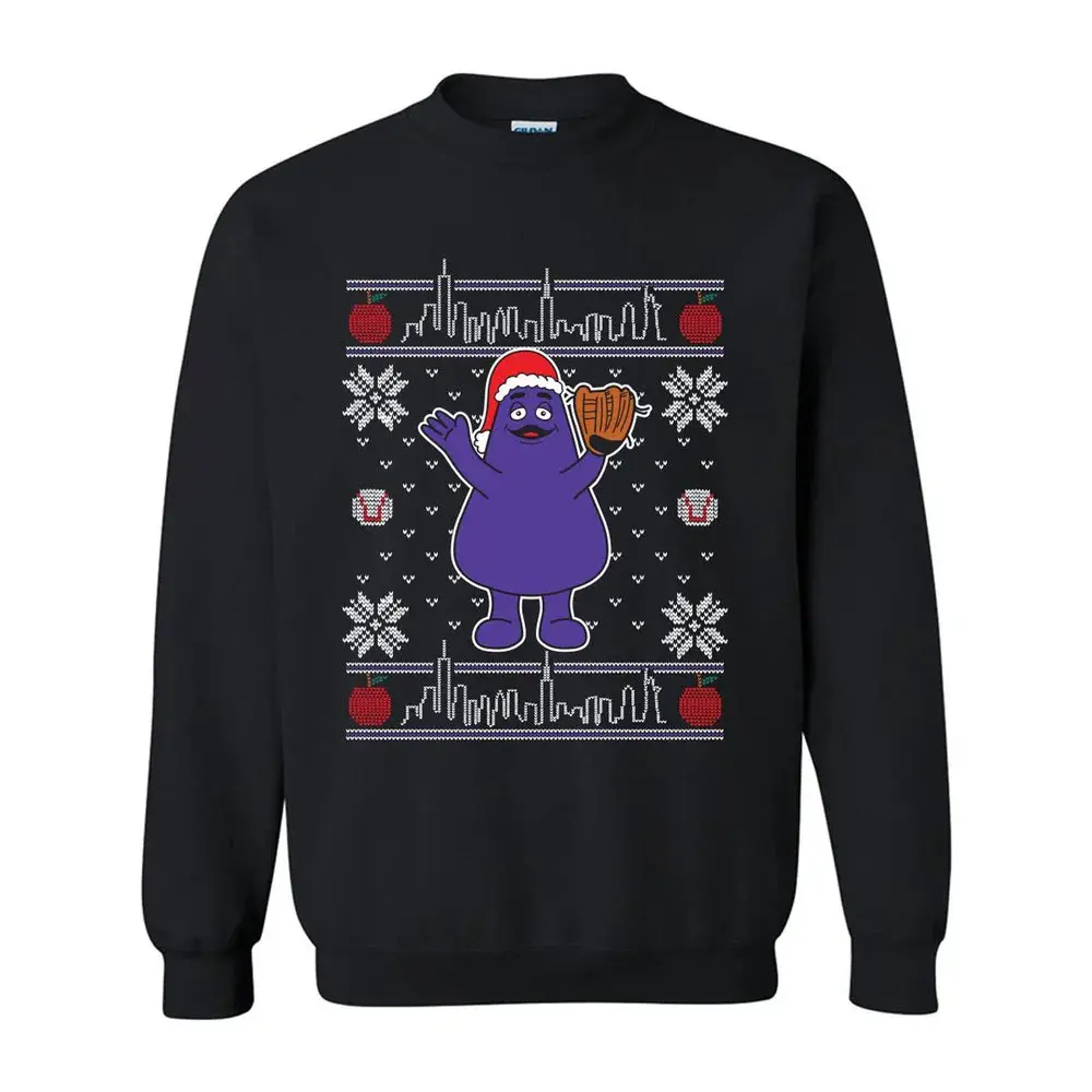 Grimace Ugly Christmas Shirt, Grimace Cute Shirt, Grimace Christmas 2024 Shirt, Christmas Gifts