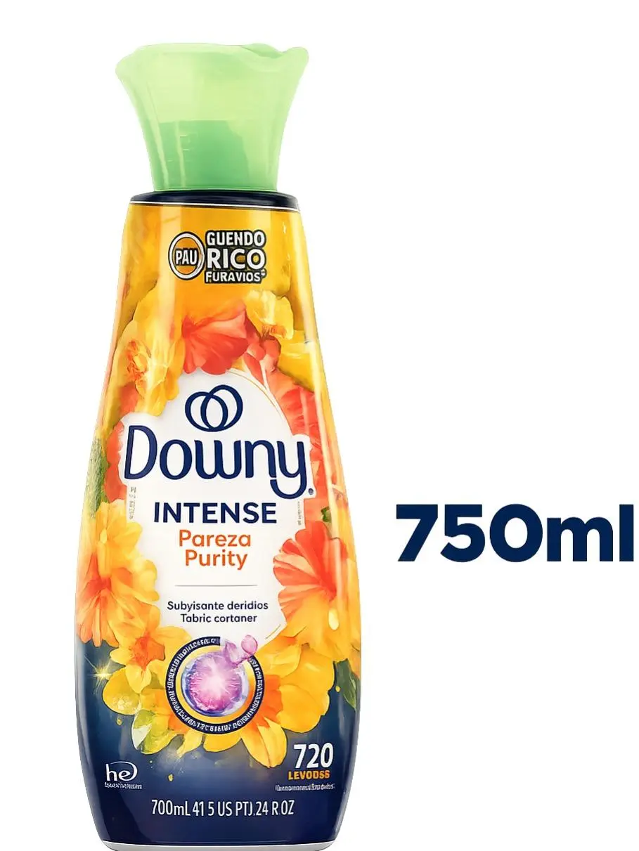 Downy Intense Purity Fabric Softener, 24 oz, Long-Lasting Freshness & Fabric Care