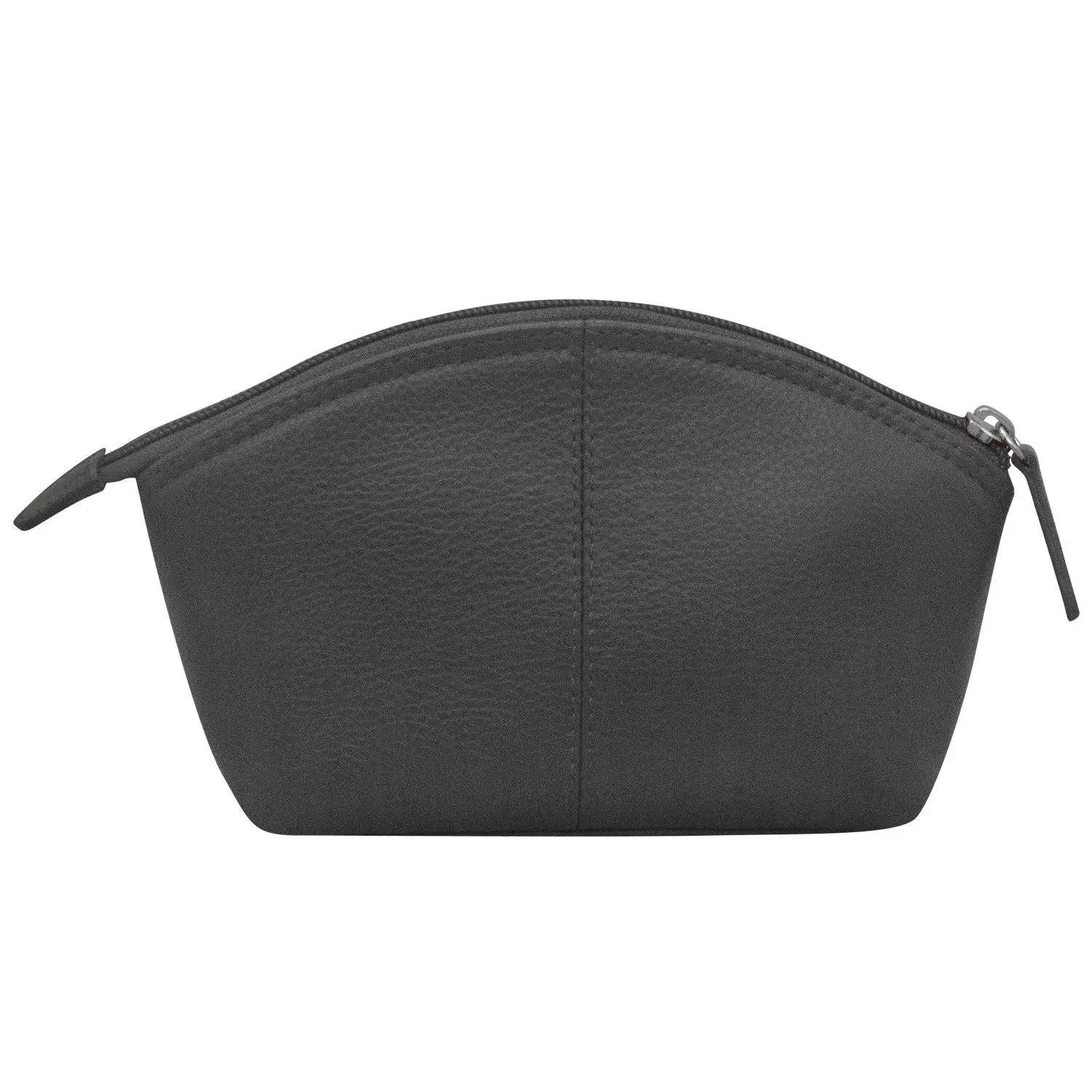 ILI NEW YORK Cosmetic Case for Makeup Products, Minimalist Smooth Leather Portable Vanity, A Travel Ready Daily Use Bag for Vanity Organization with RFID Block, Cosmetic Storage Bag, Daily Use Bags