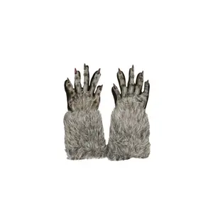 Grey Werewolf Gloves