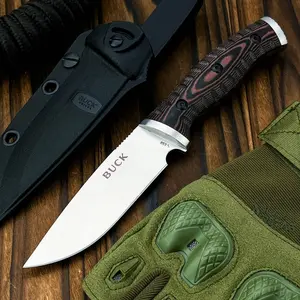 Best Selling High Hardness 853 Fixed Blade Knife D2 Blade G10 Grip Outdoor Survival Knife EDC Camping Hiking Tools