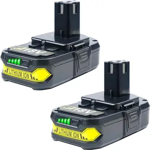 Replacement for Ryobi 18V  One Plus P102 P103 P104 P105 P107 P108 P109 P190 P122 18V Lithium ONE+  Replacement 3.6Ah 2Packs