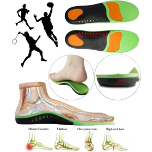 Orthotic Shoe Insoles Inserts Flat Feet High Arch Support for Plantar Fasciitis Does not apply