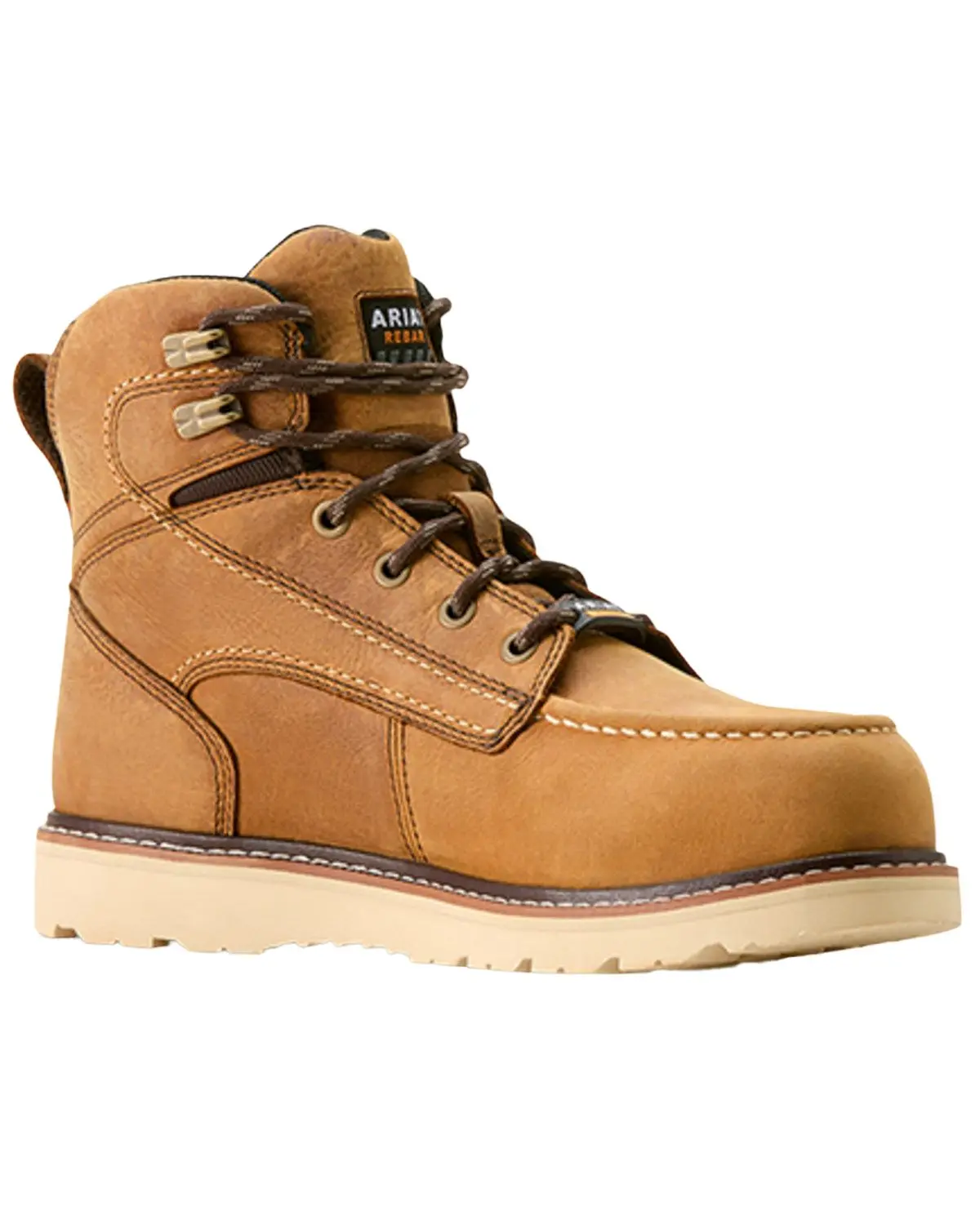 Ariat Women's Women'S 6" Rebar Wedge Waterproof Moc Work Boot - 10053717