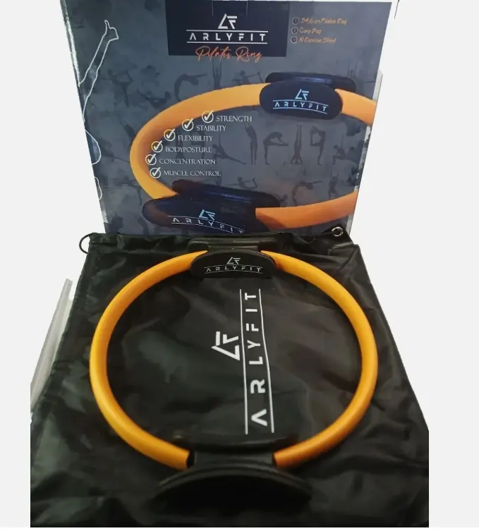 Arlyfit Pilates Fitness Ring Unbreakable Magic Circle for Toning Abs & Arms - Enhance Your Workout Routine with Durable Design