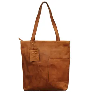 Leon Leather Tote Bag