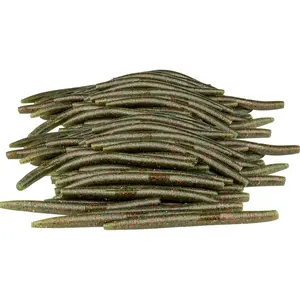 100pcs Senko Worms, 3/4/5/6" Soft Plastic Fishing Lures for Bass, Trout & Panfish - Lifelike Action Stick Bait (Multicolor) - Mega Value Pack, Cost-Effective - Ideal Fishing Gift for Anglers! Spinning Casting Rods