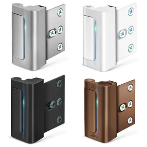 Door Reinforcement Lock, Anti-theft Door Lock, Durable & Safe Home Security Door Lock Tools, Door Accessories.3 Inch Home Security Door Lock for Kids, Home Child Proof Door Locks Withstand 800 lbs for Inward Swinging Door, Easy to Install