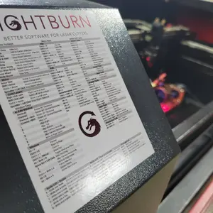 Lightburn Shortcut Adhesive Label - Multiple Sizes Available - Lightburn Hotkeys