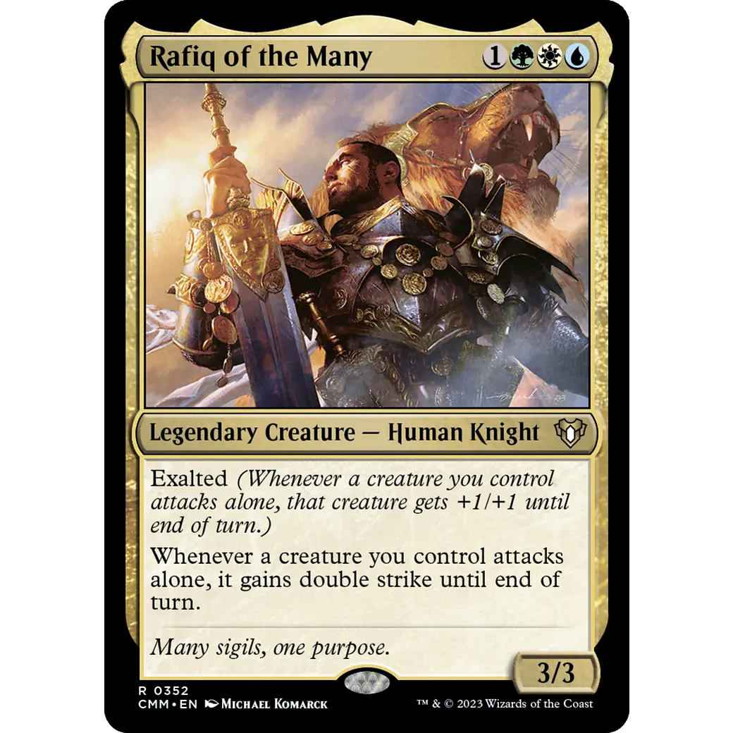 Rafiq of the Many [Commander Masters]