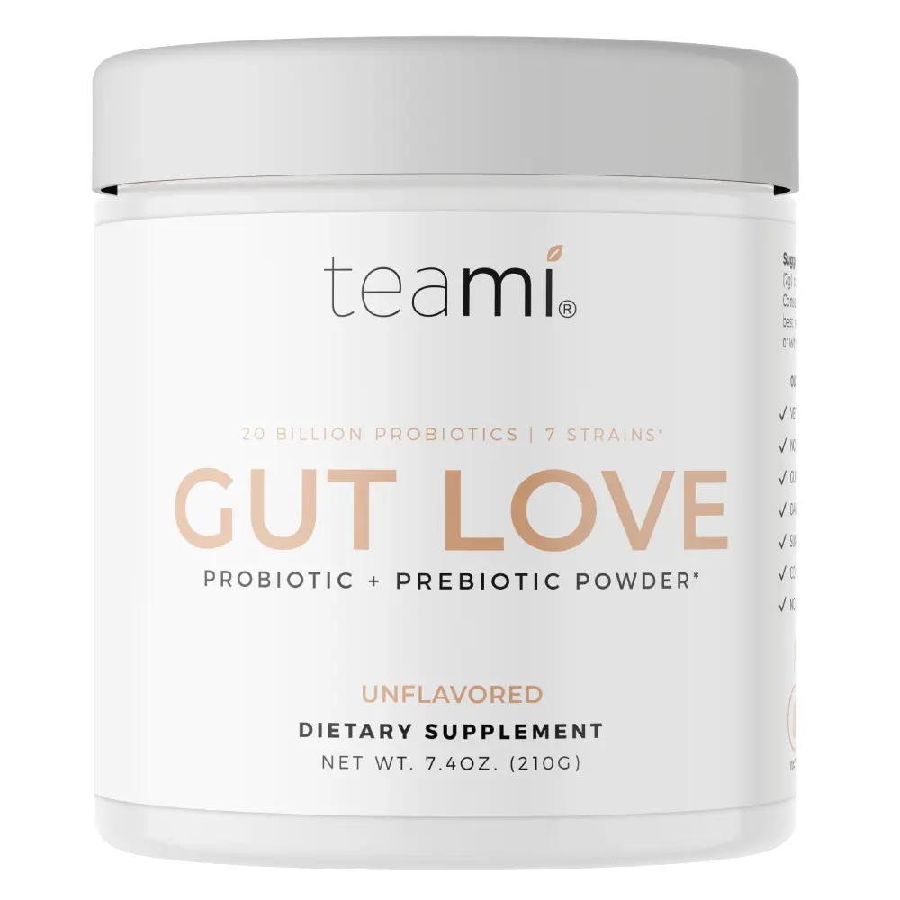 Teami Gut Love Probiotic + Prebiotic Powder - 210g