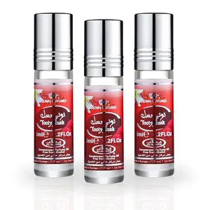 Tooty Musk 6ml (0.2 OZ) Perfume Oil By Al Rehab (PACK OF 3)