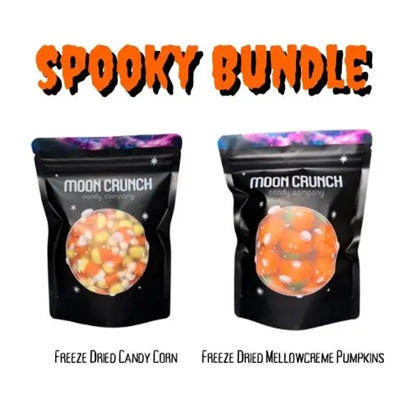 Spooky Halloween Freeze Dried Bundle: Freeze Dried Corn & Mellowcreme Pumpkins Limited Edition Seasonal tiktok trend item