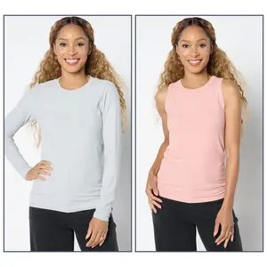 Me by Jennie Garth Monterey Tee and Tank Knit Set