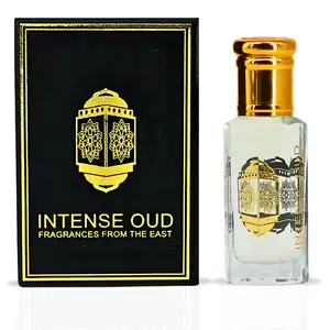 Khashab Al Sandal Perfume Oil 12ML (0.40 OZ) With Black Gift Box By Intense Oud | Cardamom & Violet, Layered With Sandalwood & Creamy Coconut. Khashab Al Sandal Perfume Oil 12ML (0.40 OZ) With Black Gift Box By Intense Oud | Cardamom & Violet, Layered With Sandalwood & Creamy Coconut.