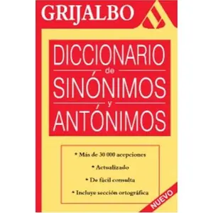 USED-DICCIONARIO de SINONIMOS y ANTONIMOS / Dictionary of Synonyms and Antonyms (Spanish Edition) by Varios autores (Unknown)