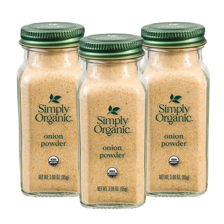 Simply Organic Onion Powder 3.00 oz. (3 Pack) Simply Organic Onion Powder 3.00 oz. (3 Pack)