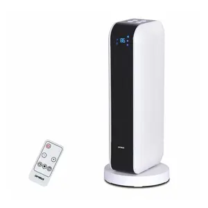 Optimus 17" Oscillating Tower Heater with Remot e