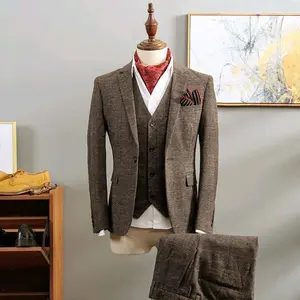 British Style Mens 3 Piece Suits