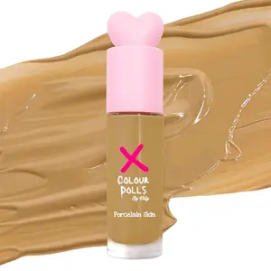 PORCELAIN SKIN FOUNDATION Long-lasting SPF15 Pore Minimising High Coverage Sensitive Skin Flawless Oil Control Water Proof
