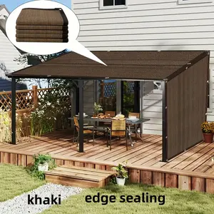 Durable Sunshade Net Fabric for Car, Garden Balcony, Partial UV Protection, Reinforced Edge Design, Outdoor Protective Cloth