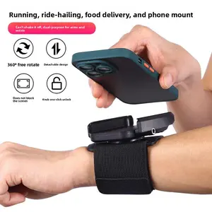 Wrist mobile phone holder Wrist strap Sports arm cover Running strap Fixing special equipment Wrist bag bracket