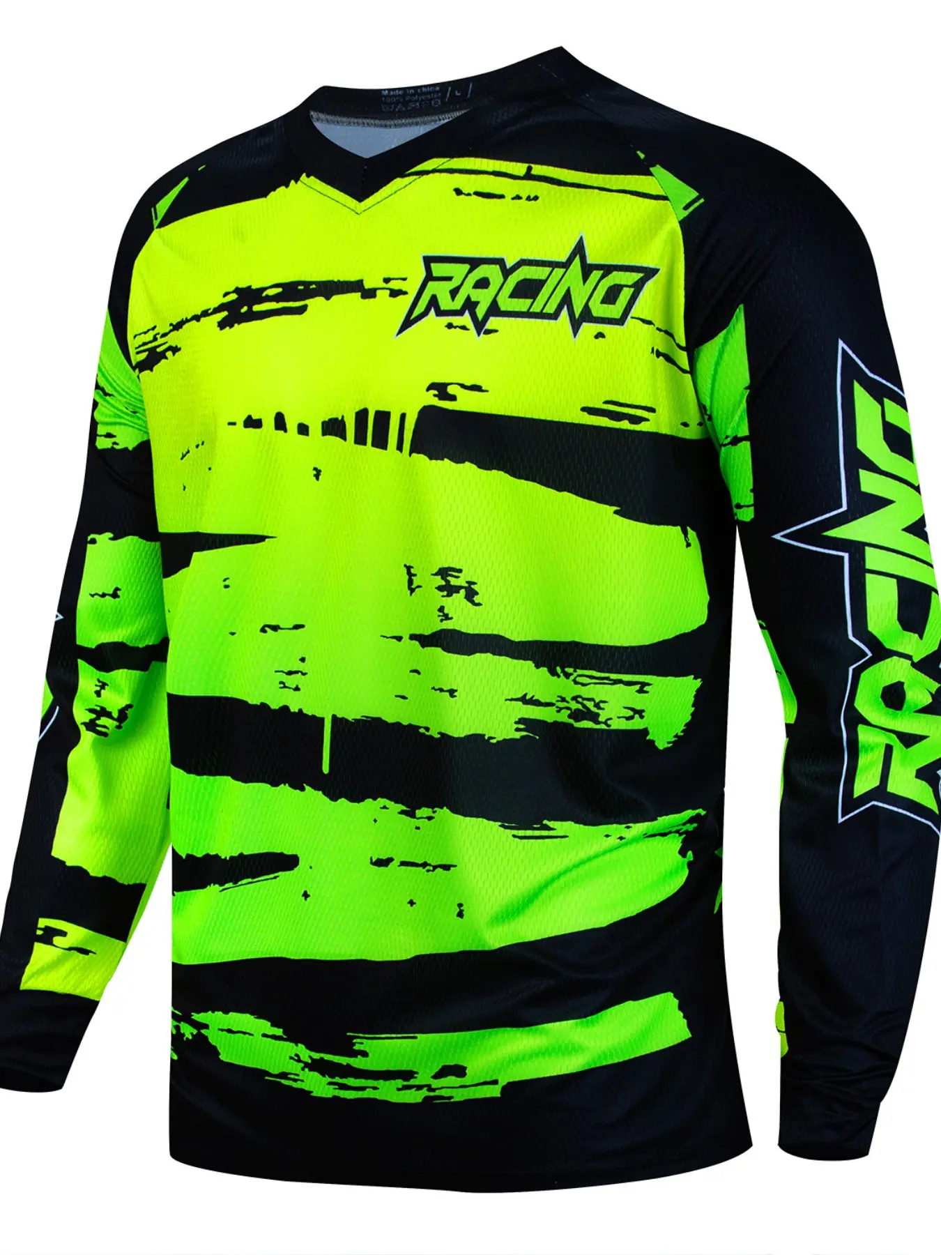Racing  Downhill Jersey Long Sleeve T-Shirt Anti-UV Polera Mtb Jersey Mountain Bike Breathable DH Motocross Shirt Enduro Wear Sports Tops Outdoor Sports Top