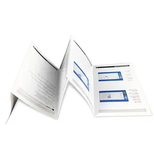 Printed black and white and color instruction manual