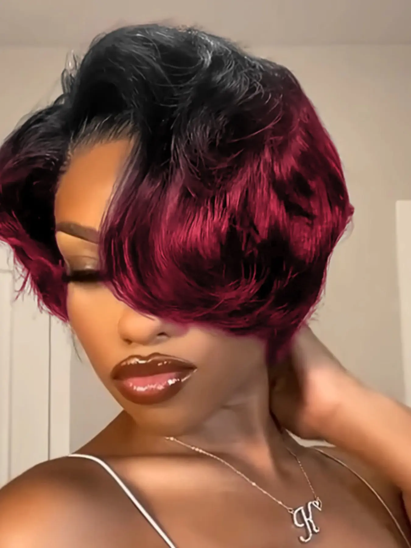 13x4 Transparent Lace Short Pixie Bob Cut Wig Human Hair Wigs Lace Front Bobs Wig For Women Natural Look Comfortable For Daily Party Hair Wig Bob Style Wig Natural Looking Wigs