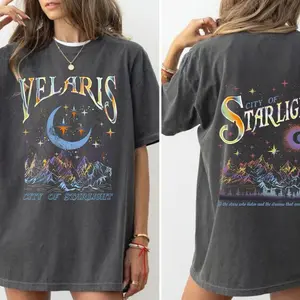 Velaris Shirt: City of Starlight, Night Court ACOTAR Merch P7S